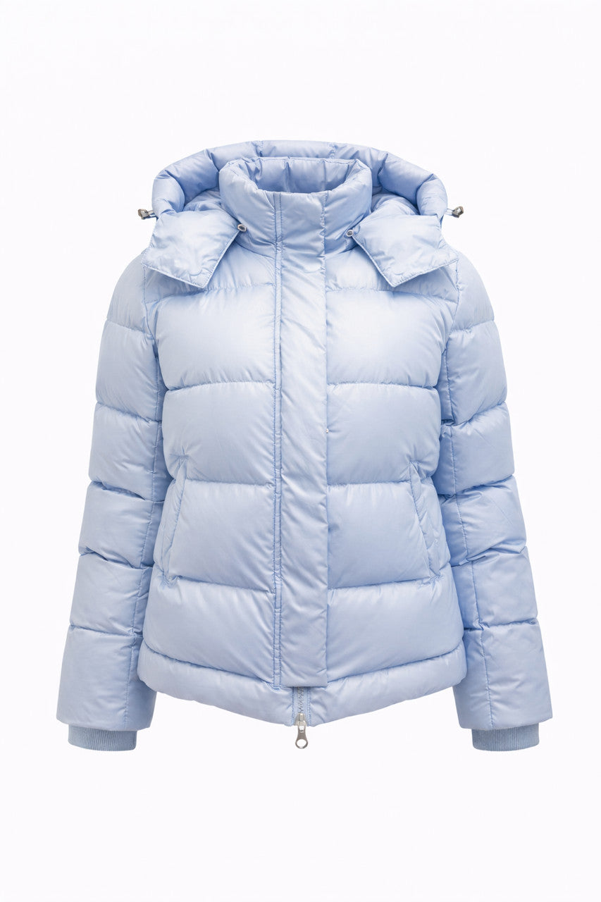 Leah Down Jacket Navy Blue Clermonte